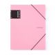 PASTELINI PVC fascikla sa lastišem A4-Pink - 2-661