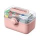 Prenosiva kutija za odlaganje Homemate 28/20/16 Roza, XL - 0680-PNK