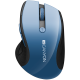CANYON 2.4GHz wireless mouse with 6 buttons, optical tracking - blue LED, DPI 1000/1200/1600, Blue Gray pearl glossy, 113x71x39.5mm, 0.07kg - CNS-CMSW01BL