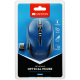 CANYON 2.4GHz wireless optical mouse with 4 buttons, DPI 800/1200/1600, Blue, 103.5*69.5*35mm, 0.06kg - CNE-CMSW1BL