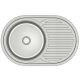 QUADRON Ugradna sudopera sa oceđivačem TOM 211 SteelQ HD211SAT7750 - EP3191850