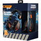 CANYON Gaming headset 3.5mm jack with microphone and volume control, with 2in1 3.5mm adapter, cable 2M, Black, 0.36kg - CND-SGHS3A