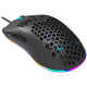 CANYON,Gaming Mouse with 7 programmable buttons, Pixart 3519 optical sensor, 4 levels of DPI and up to 4200, 5 million times key life, 1.65m Ultraweave cable, UPE feet and colorful RGB light - CND-SGM11B