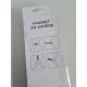 DEKOR DOM Magnet za zavese Wood Y276, tamno siva - 023180
