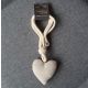 DEKOR DOM Magnet za zavese Hearts G282, bela - 021459