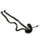 PLATINET Slušalice za mobilni FREESTYLE SHOELACE, crna - 36463