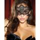 Seksi crna čipkana maska za oči C80569 - C80569