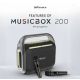 HIFUTURE Bežični Bluetooth zvučnik MUSICBOX 200, crna - 38492-1
