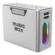 HIFUTURE Bežični Bluetooth zvučnik MUSICBOX, srebrna - 38355-1