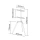 HOLMIOS Podni držač za LCD televizor 45''-65'' 60009 - EP2173358
