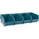 ARTPLAST Klaseri za alat na metalnoj šini 600 x 237 x 124 mm (4 kom) - 203-ART