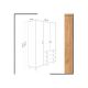 HANAH HOME Garderober Franky - 203842
