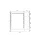 HANAH HOME Garderober Amberg L657 - 203857