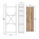 HANAH HOME Polica za knjige GGMBTLKTP001 - 203DRG1301