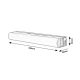 Rabalux Kupatilska rasveta Matt LED 10W hrom (2065) - 2065