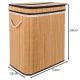 Ruhhy Korpa za Veš Bambus 60x54x35cm - EP3131050