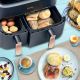 PHILIPS  Airfryer sa dve korpe NA352/00 - 20771