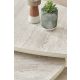 HANAH HOME Set klub stolova Alvin 3/1, mermerna krem - EP3056640