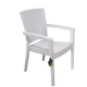 MOBILYA Stolica Rattan bela - 209010221