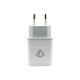 Kucni punjac Teracell Evolution TC-04, QC PD, USB-PD 18W+18W, 36W (total) sa lightning kablom beli CE - 209044