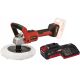 EINHELL Akumulatorski uređaj za poliranje i brušenje CE-CP 18/180 Li E-Solo+Power-X-Change 18V 4,0Ah - 2093320+4512042