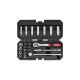 WURTH Set nasadnih ključeva 1/4''6ugaoni Red Stripe 24kom - 5763114024
