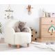 ATELIER DEL SOFA Fotelja za decu Moylo, bela - 209FLF1116