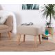 ATELIER DEL SOFA Tabure Parrot, krem - EP2801286