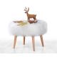 ATELIER DEL SOFA Tabure Deer, bela - EP2801295