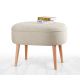 ATELIER DEL SOFA Tabure Timoon, krem - EP2801430