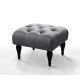 ATELIER DEL SOFA Tabure Floral, siva - EP2801598