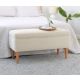 ATELIER DEL SOFA Tabure Glend, krem - EP2803199
