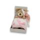 BBO Plišana igračka i ćebence Sleeping Bear (20TB0167) - pink - 20TB0167-2PINK