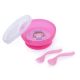 CANPOL BABIES PRIBOR ZA HRANJENJE I TANJIR 21/300 PINK - EP3083240
