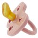 HEVEA Ortodontska cucla od prirodne gume (3-36 mes) Bebi blush - 210071