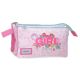 ENSO GIRL ZONE prazna pernica sa 3 pregrade - pink - EP3107661
