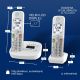 PANASONIC Bežični telefon KX-TGU432EXW, bela - EP2781258