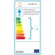 OPVIQ Podna lampa sa policom 7111, crna - EP3008131