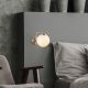 OPVIQ Zidna lampa Antique 7141, zlatna/bela - EP3008143