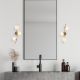 OPVIQ Zidna lampa 7147 Antique, bela/zlatna - EP3008149
