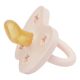 HEVEA Ortodontska cucla od prirodne gume (0-3 mes) Puder roza - 214311