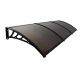 Nadstrešnica Aluminijumska 270x150cm Crna Bronza 5mm - EP3270399