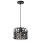 Rabalux Visilica Alessandra E27 1x MAX 60W mat crno (2156) - 2156-1