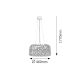 RABALUX Visilica Alessandra mat crna, E27 60W - 2157-1