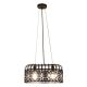 RABALUX Visilica Alessandra mat crna, E27 60W - 2157-1