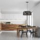 RABALUX Visilica Alessandra mat crna, E27 60W - 2157-1