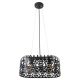 RABALUX Visilica Alessandra mat crna, E27 60W - 2157-1