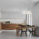 RABALUX Visilica Alessandra mat bela, E27 60W - 2162