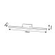 Rabalux Kupatilska rasveta Evan LED 18W mat crno (2167) - 2167