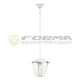 FORMA Viseći fenjer 1xE27 S4154 WH - 001915